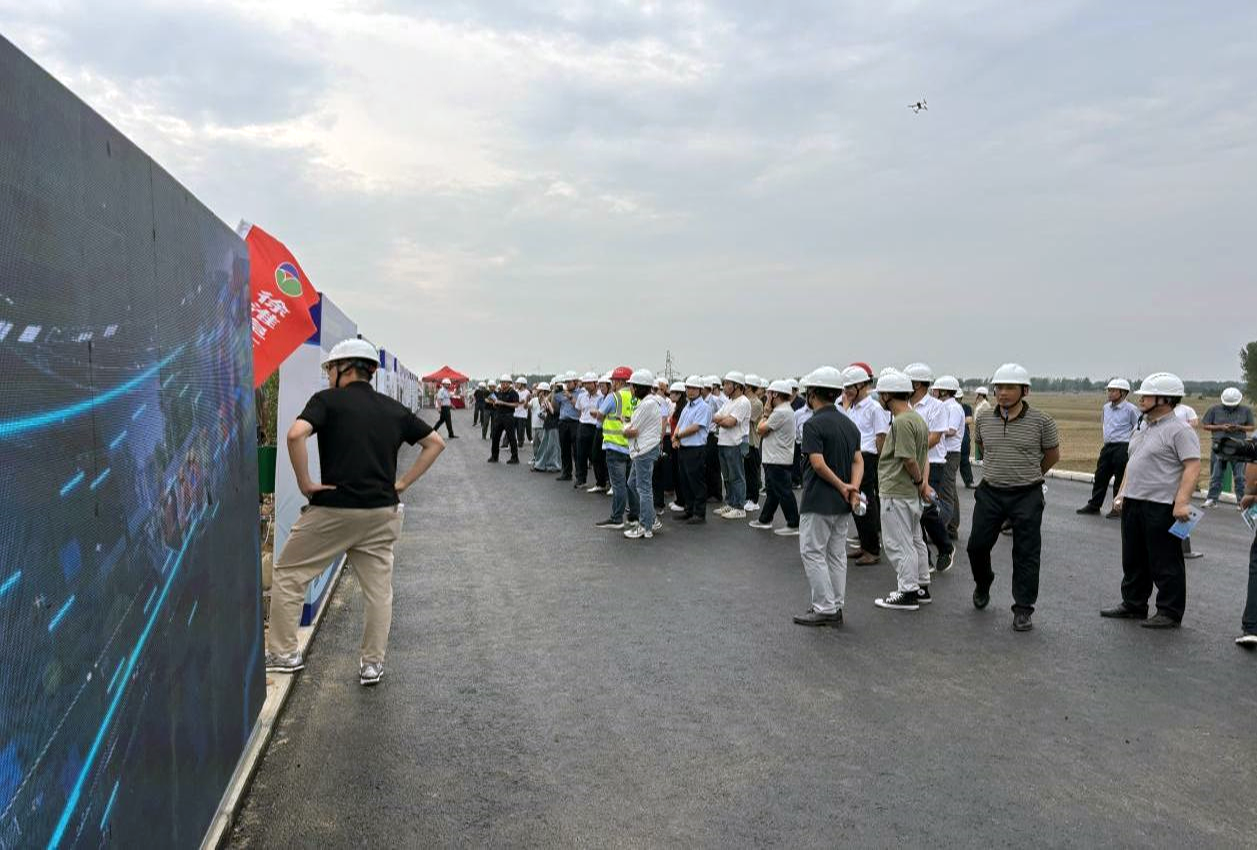徐淮阜高速路面标成功承办全省现场观摩会
